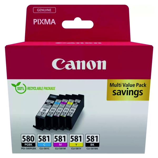 Canon Multipack 2078C007 PGBK/BK/C/M/Y