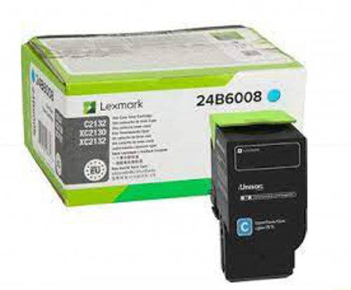 Lexmark 24B6008 Toner original, Cyan