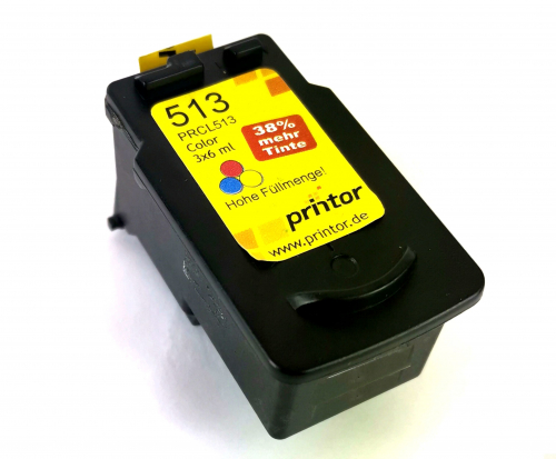 Tintenpatrone wiederaufbereitet zu Canon CL-513 2971B001, 3-farbig