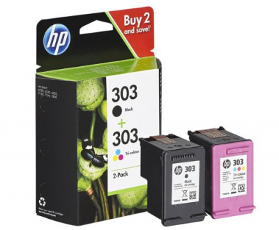 HP 3YM92AE Nr. 303 (3YM92AE) Bk + 3-Col original