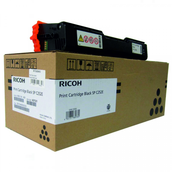 Ricoh C252EBK (407531) Toner original, Schwarz