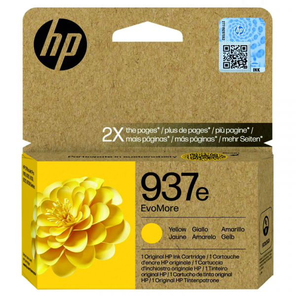 HP 937e 4S6W8NE Yellow original