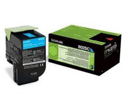 Lexmark 802X (80C2XC0) (80C2XC0) Cyan original