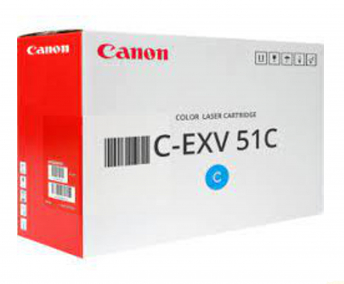 Canon C-EXV51C Toner original, Cyan