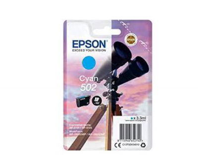 Epson 502 (C13T02V24010) Tintenpatrone original, Cyan original