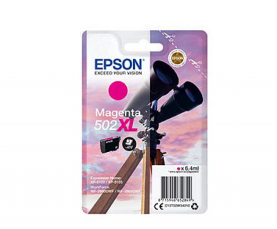 Epson 502XL (C13T02W34010) Tintenpatrone original, Magenta original