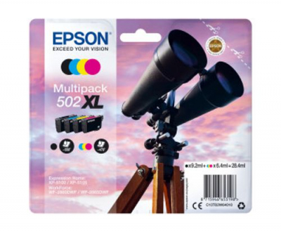 Epson 502XL (C13T02W64010) Multipack original, BK/C/M/Y original