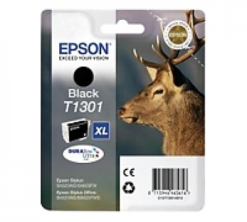 Epson T1301 XL (C13T13014012) Tintenpatrone original, Schwarz