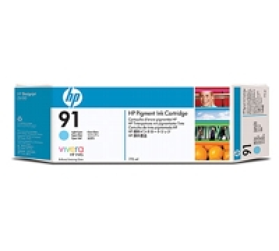 HP C9470A Nr.91 (C9470A) cyan hell original