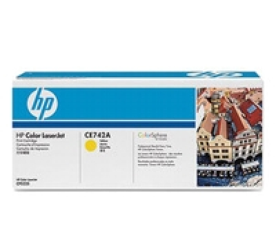 HP CE742A (CE742A) yellow original