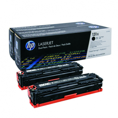 HP CF210XD (CF210XD) 2x Toner original, schwarz original