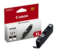 Canon CLI-551bk XL (6443B001) Tintenpatrone original, Photo Schwarz