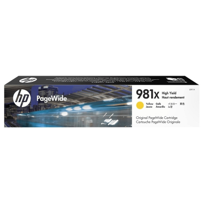 HP 981X (L0R11A) Toner original, yellow original