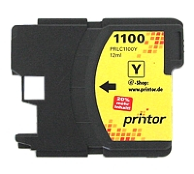 compatible to Brother LC-1100Y