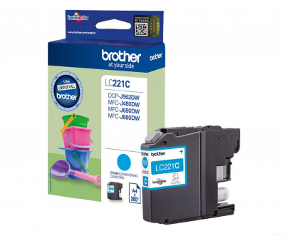 Brother LC221C (LC221C) cyan original