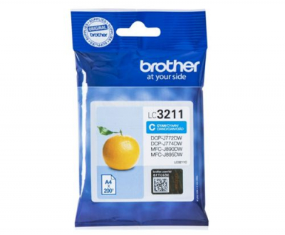 Brother LC-3211C (LC3211C) intenpatrone original. Cyan original