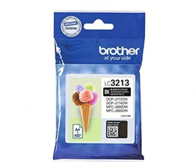 Brother LC-3213BK (LC3213BK) intenpatrone original. Schwarz original