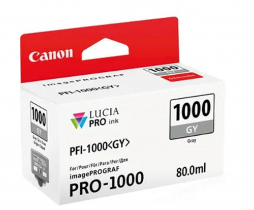 Canon PFI-1000GY Ink cartridge original, Grey