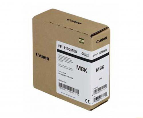 Canon PFI-1100MBK Ink cartridge original, Matte Black