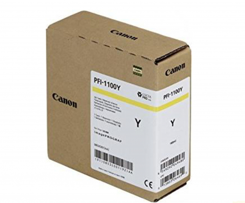 Canon PFI-1100Y Ink cartridge original, Yellow