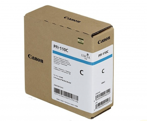 Canon PFI-110C Ink cartridge original, Cyan