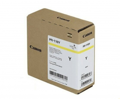 Canon PFI-110Y Ink cartridge original, Yellow
