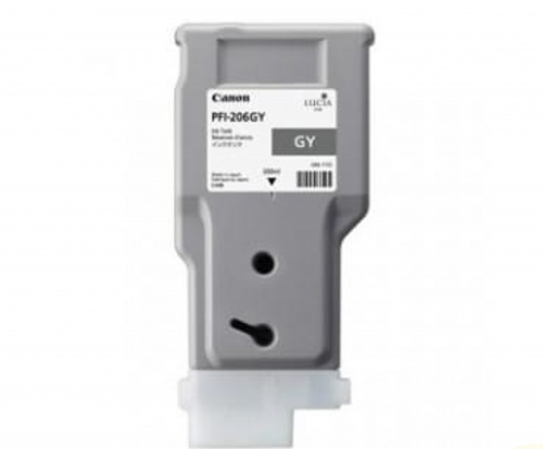 Canon PFI-206GY Ink cartridge original, Grey