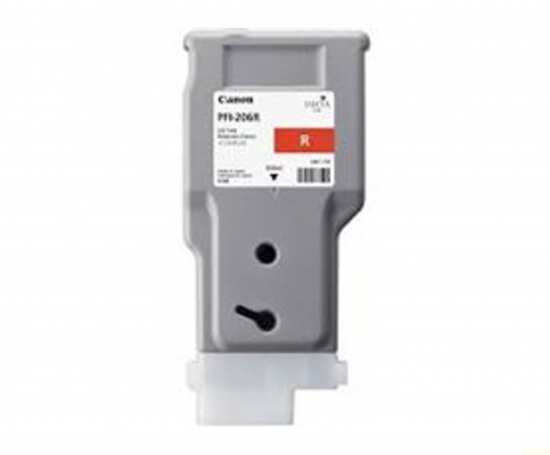 Canon PFI-206R Ink cartridge original, Red