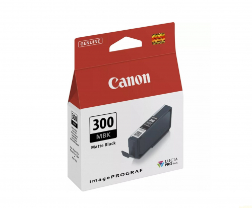 Canon PFI-300MBK Ink cartridge original, Matte Black
