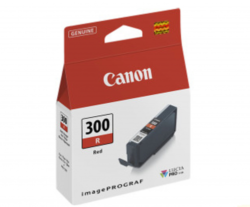 Canon PFI-300R Ink cartridge original, Red