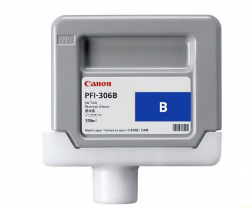 Canon PFI-306B Ink cartridge original, Blue