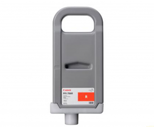 Canon PFI-706R Ink cartridge original, Red