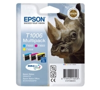 Epson T1006 (T10064010) Tintenpatrone original, 3-farbig