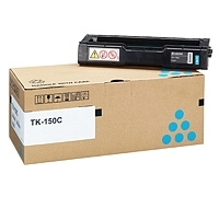 Kyocera TK-150C Toner original, Cyan