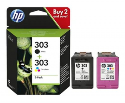 HP Z4B62EE Nr. 303 (Z4B62EE) Bk + 3-Col + Fotopa original