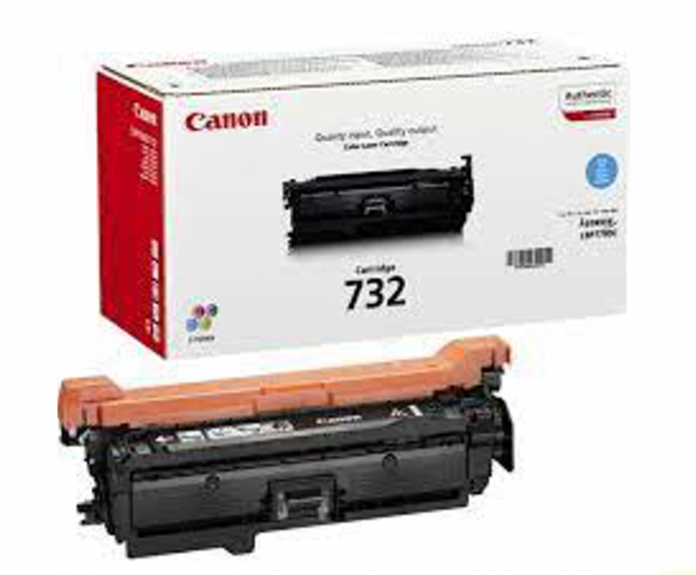 Canon 732C Toner original, Cyan