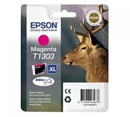 Epson T1303 XL (C13T13034012) Tintenpatrone original, Magenta
