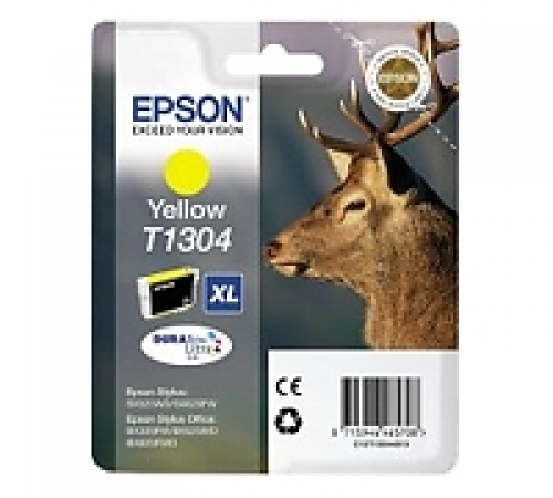 Epson T1304 XL (C13T13044012) Tintenpatrone original, Gelb