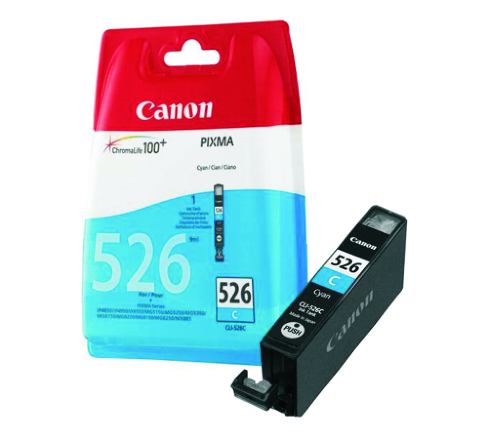 Canon CLI-526C (4541B001A) Tintenpatrone original, Cyan
