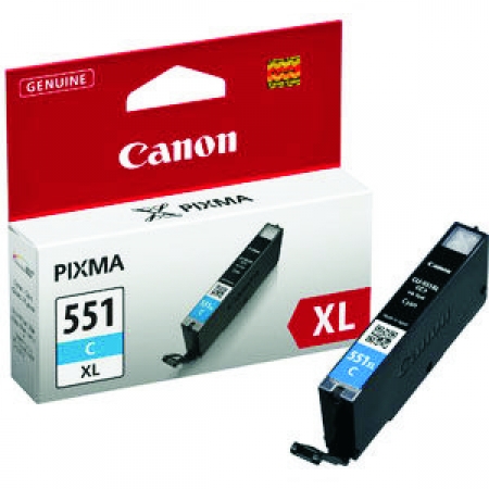 Canon CLI-551c (6509B001) Ink cartridge original, Cyan
