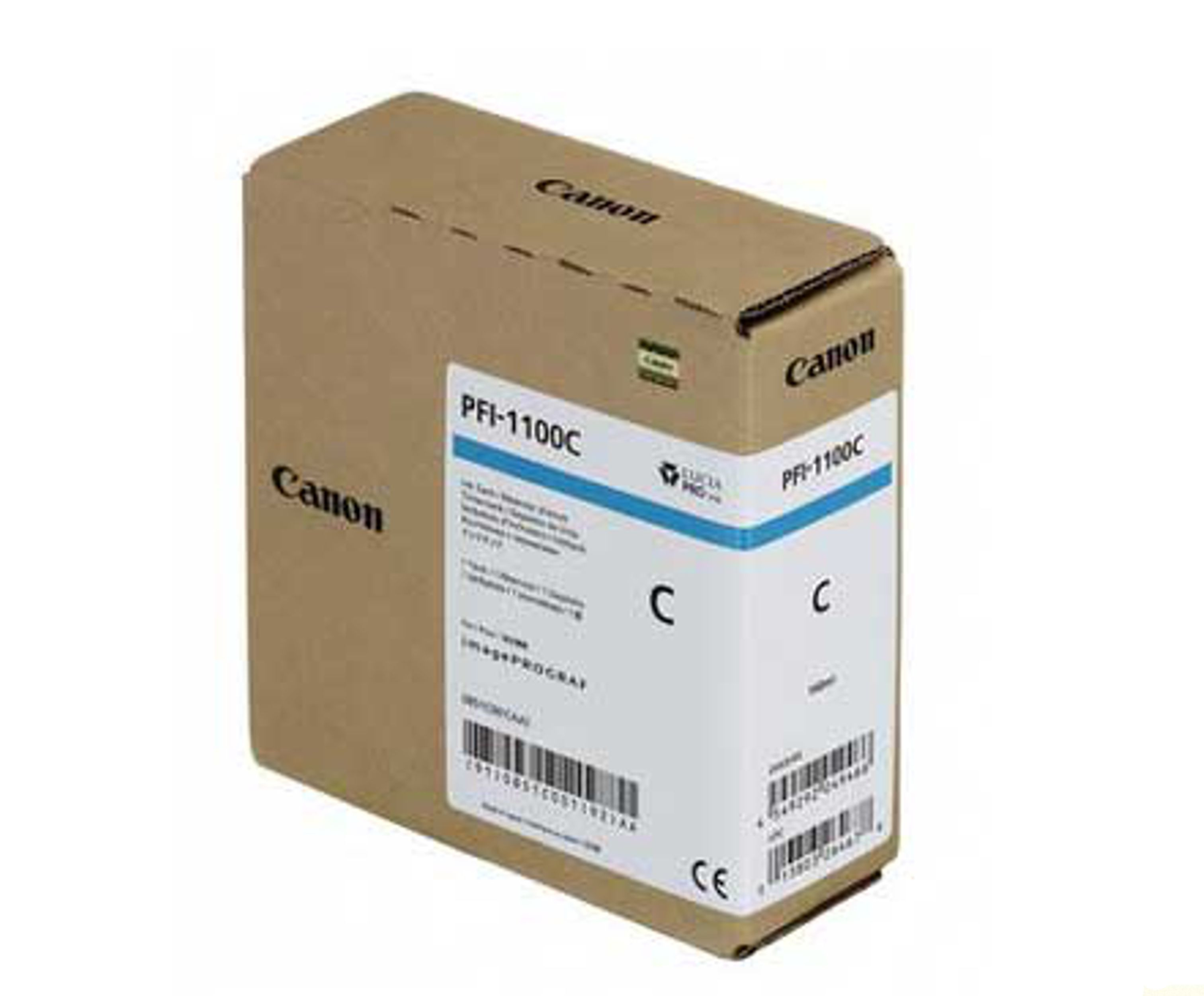 Canon PFI-1100C Ink cartridge original, Cyan
