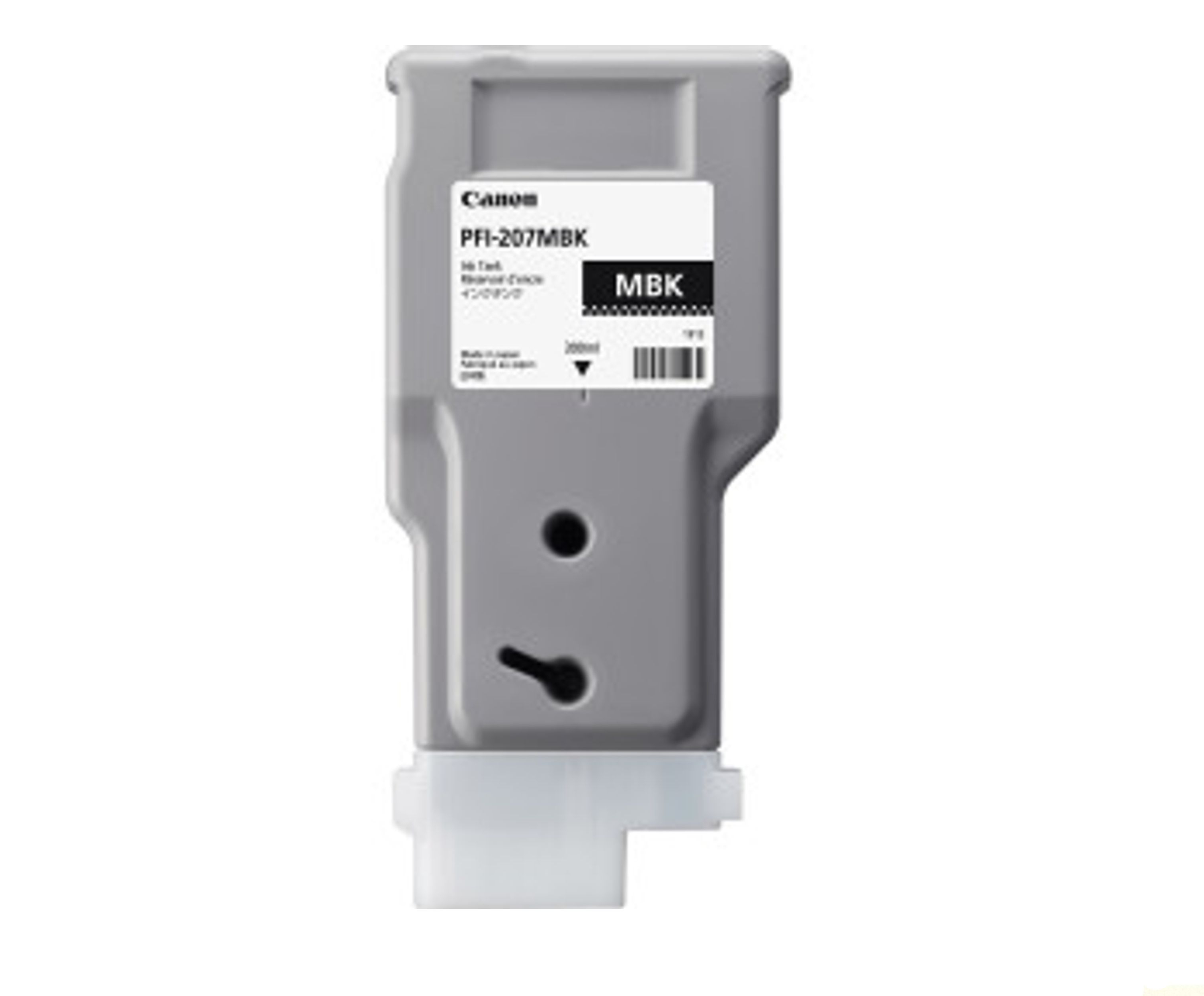 Canon PFI-207MBK Ink cartridge original, Matte Black