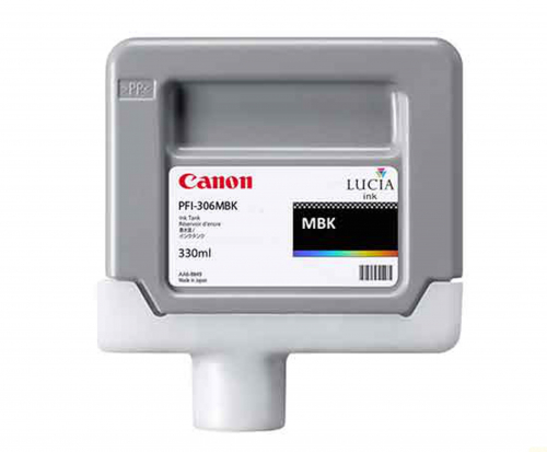 Canon PFI-306MBK Ink cartridge original, Matte Black