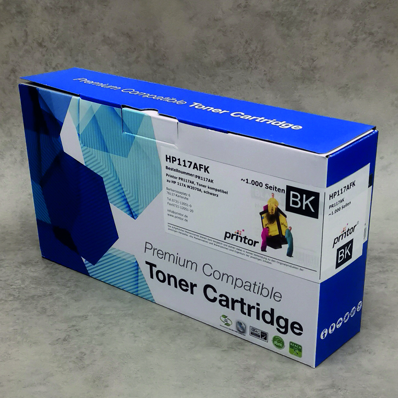 toner compatible to HP 117X W2070X